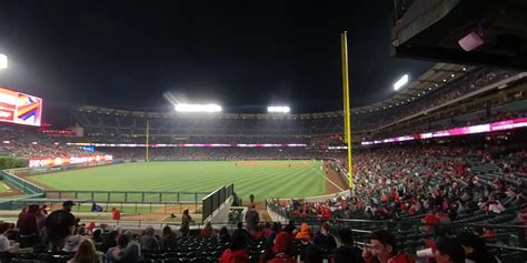 Angels Stadium Seating Chart Map Cabinets Matttroy