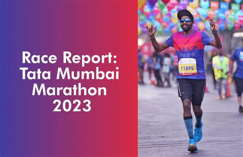 Race Report Tata Mumbai Marathon TMM 2023