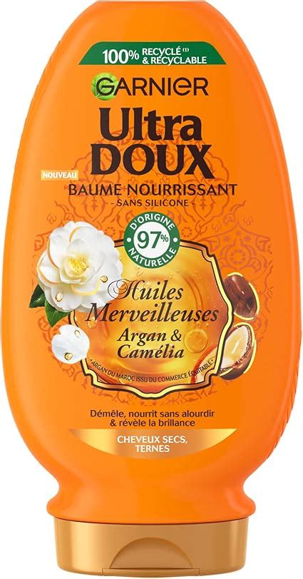 Ultra Doux Après Shampooing huile d argan camélia Amazon fr Beauté