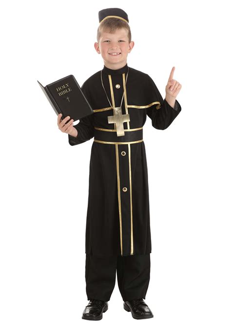 Deluxe Priest Boys Costume