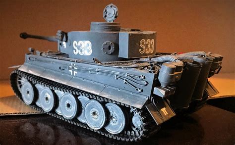 Tamiya 35216 German Tiger 1 Early Production Telegraph