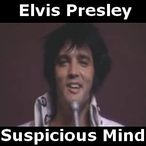 Elvis Presley Suspicious Mind Acordes D Canciones