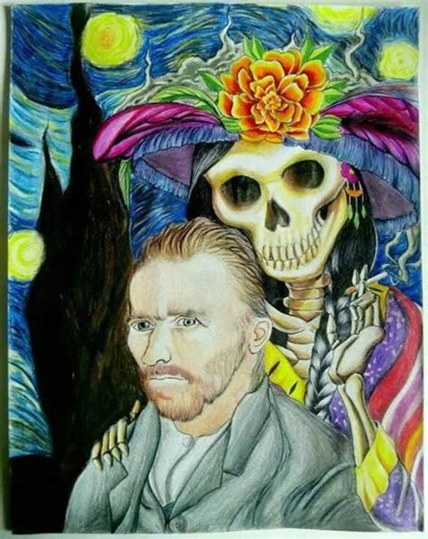 Calavera Literaria Dedicada A Vincent Van Gogh Savinarte Calaveras