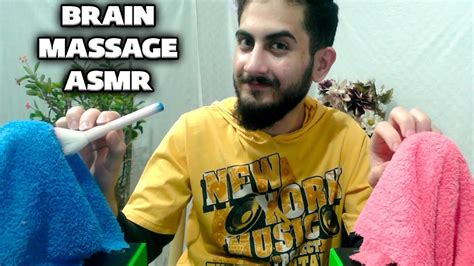 Tingly Brain Massage Asmr Mic Scratching Youtube