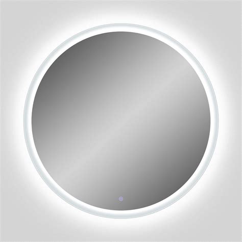 Luna Round Led Backlit Mirror Minerva Beauty