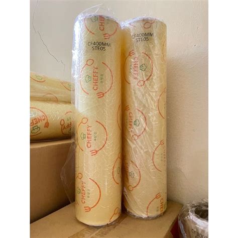 Jual Cheffy Wrapping Roll Cm X Meter Wrap Plastik Kemasan