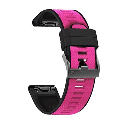 DJDLFA 26 22mm Siliconen Quick Release Horlogeband Band Voor Garmin