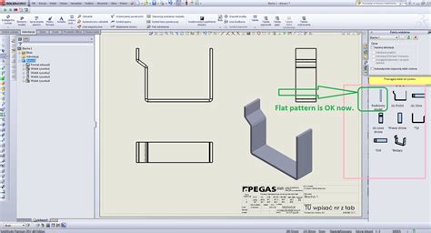 How to make a flatt pattern drawing 2d of multibody sheet metal in SolidWorks | GrabCAD Questions