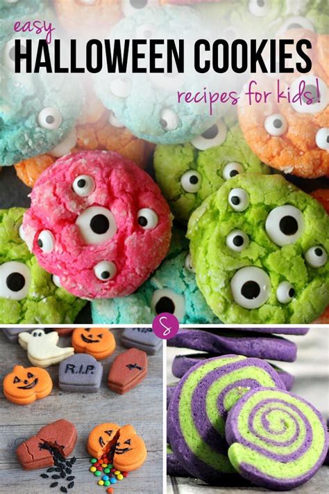 Easy Halloween Cookie Recipes For Kids To Make And Eat Halloween