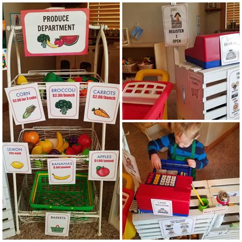 Grocery Store Dramatic Play Pre K Printable Fun