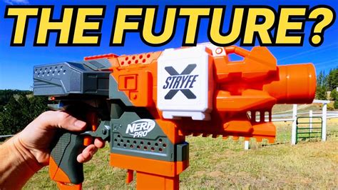 Nerf PRO Stryfe X A HUGE Step For Nerf Full Review YouTube