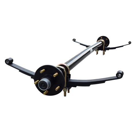 10 Inch Source Factory Mechanical Disc Braked Axle 1200 2000 Kg For