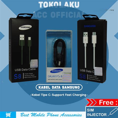 Jual Kabel Data Samsung Original Tipe C Fast Charging 100 Kabel