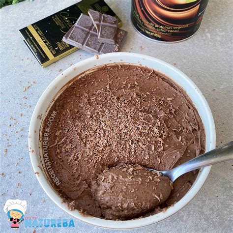 Mousse Proteico De Whey Receita Natureba