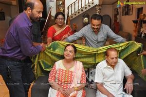 Maa President Naresh Panel Members Met Superstar Krishna