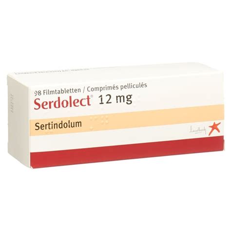 Serdolect Filmtabl 12 Mg Blist 98 Stk Online Bestellen