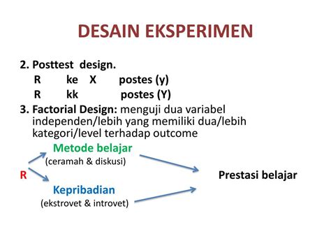 Ppt Desain Penelitian Eksperimen Powerpoint Presentation Free