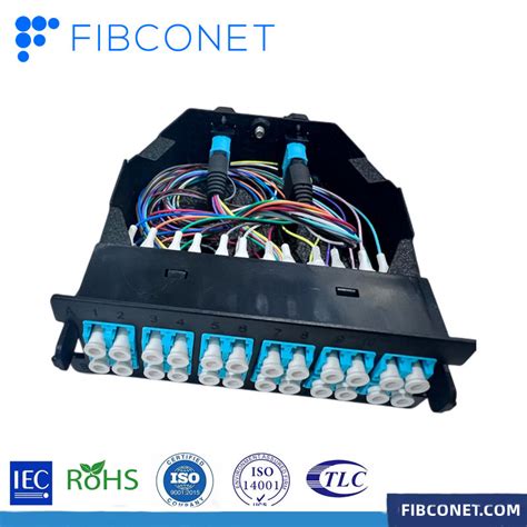 Ftth Optical Cores Mtp Fiber Optic Patch Panel Mpo Module Cassette