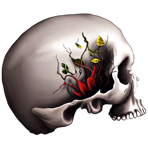 Halloween Skull Clipart · Creative Fabrica