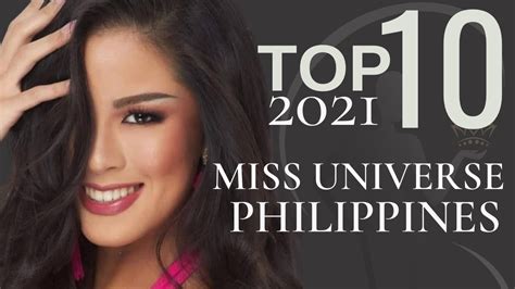 Watch Miss Universe Philippines 2021 Top 10 Second Leaderboard