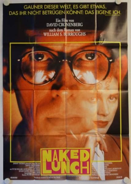 Naked Lunch Originales Deutsches A0 Filmplakat