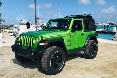 Jeep Wrangler 2 Door Green