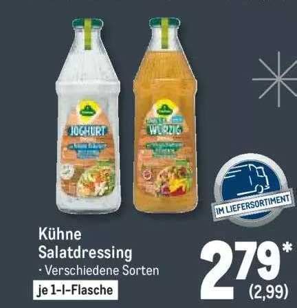 K Hne Salatdressing Angebot Bei Metro Prospekte De