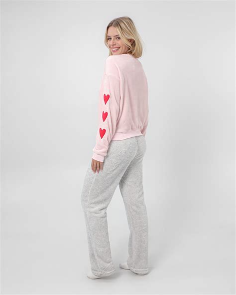 Riachuelo Pijama Longo Feminino Fleece Le Grand Amour Multicor