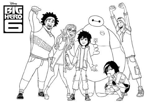 Disegni Da Colorare Di Big Hero 6 Disegni Da Colorare Di Big Hero 6