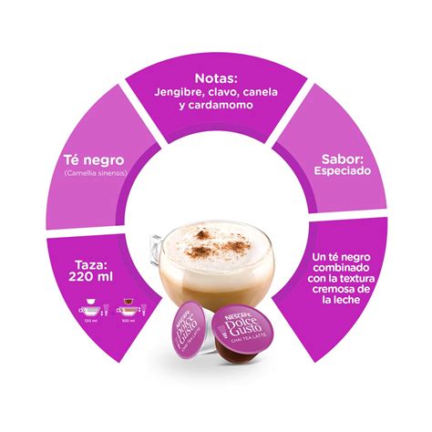 Chai Tea Latte Cápsulas Nescafé Dolce Gusto NESCAFÉ Dolce Gusto