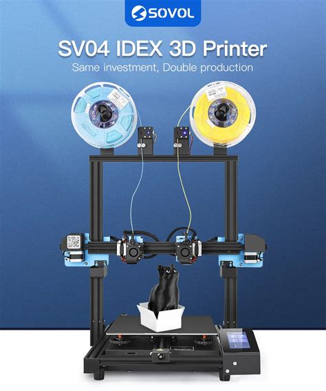 Sovol Sv D Printer With Independent Dual Extruder Auto Bed Levelling