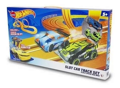 Pista Hot Wheels Slot Car Track Set Multikids Festa Prática Brinquedos