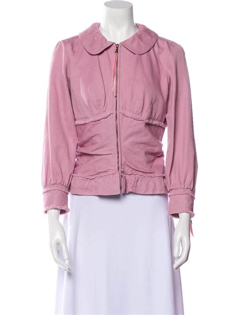 Louis Vuitton Vintage 2000 S Blazer Pink Jackets Clothing