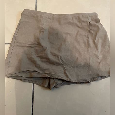 Agaci Nude Skort Gem