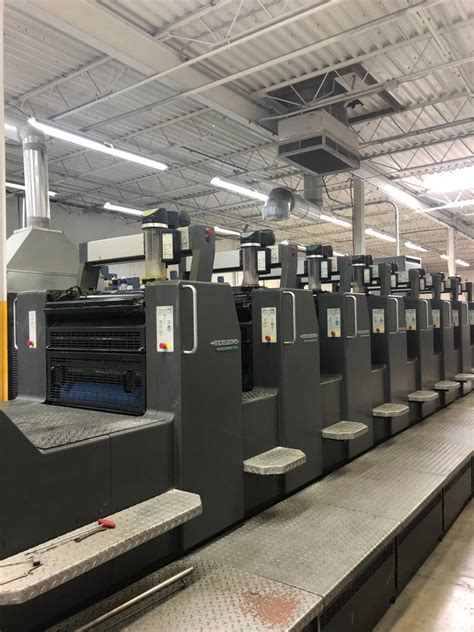 8 Color Used Heidelberg SM 74 Year 1999 PressCity