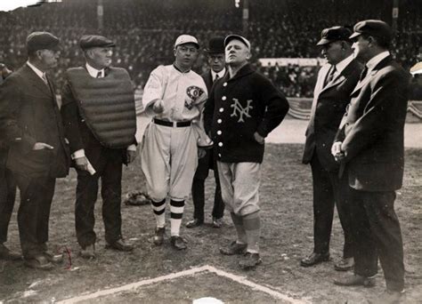 Game One 1917 World Series Comiskey Park Clarence Rowland Goes Over