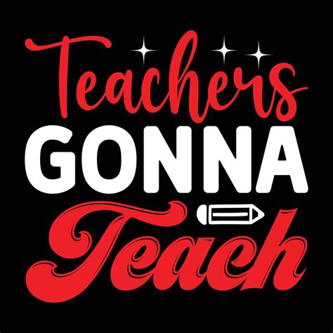 Teacher T Shirt Design Vector File 16189085 Vector Art At Vecteezy