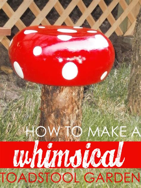 Craftaholics Anonymous® Diy Garden Decor Whimsical Toadstools