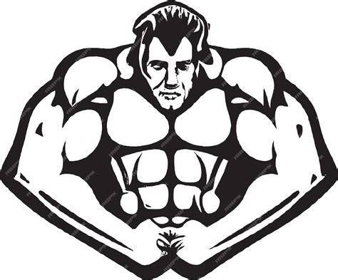 Premium Vector Edgy Muscle Fitness Icon Designs