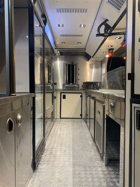 Interior Of Poulet Grill Food Truck Built By Ozan Food Truck Food