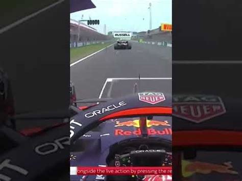 Max Verstappen Onboard Pass George Russell Dutch GP 2022 YouTube