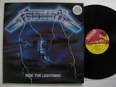 Metallica Ride The Lightning X Rpm Lp Uk Mfn Dm Near Mint