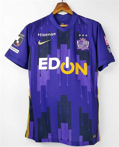 SANFRECCE HIROSHIMA HOME PURPLE 2021 2022 J LEAGUE FOOTBALL SHIRT