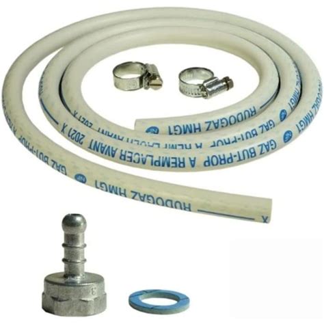 Kit connexion gaz tuyau adaptateur tétine raccords pour réchauds et