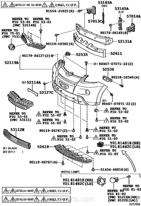 Visual Guide To The 2007 Toyota Yaris Body Parts Layout