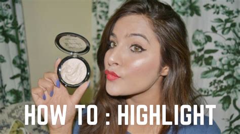 How To Apply Highlighter Makeup Tutorial For Beginners Youtube