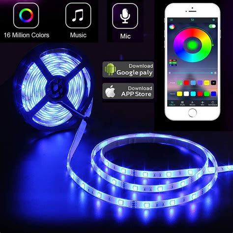 Tira Luces Led Bluetooth M Control App Usb Impermeable Rgb Meses Sin