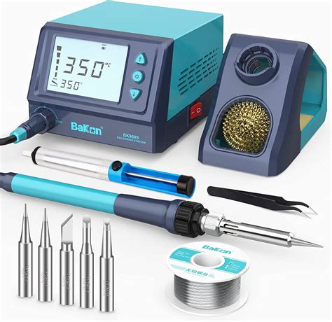 Bakon S Soldering Iron Kit W Digital Soldering Station With Sleep