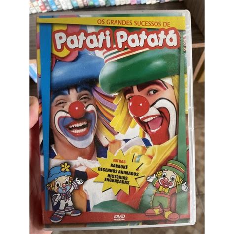 Dvd Os Grandes Sucessos De Patati E Patata Shopee Brasil