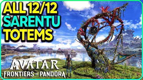 All Sarentu Totems Puzzles Avatar Frontiers Of Pandora Youtube